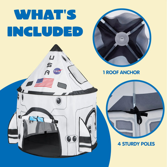 Rocket Ship Play Tent