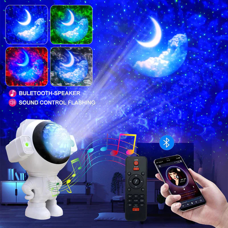 Astronaut Star Projector Starry Sky Projector Galaxy Lamp Night Light