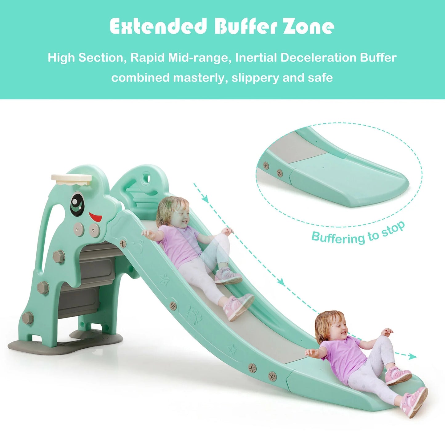 3-In-1 Kids Climber Slide