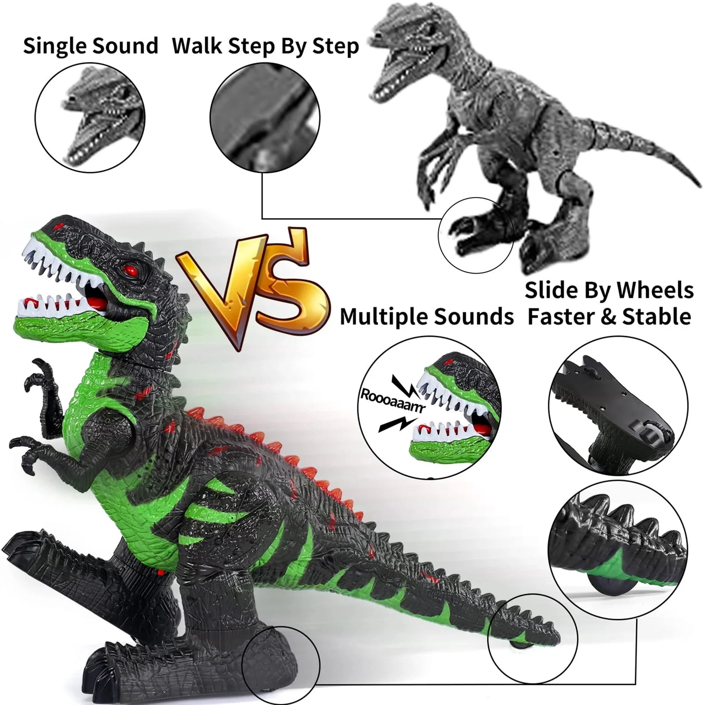 Remote Control Dinosaur Toys for Boys/Girls