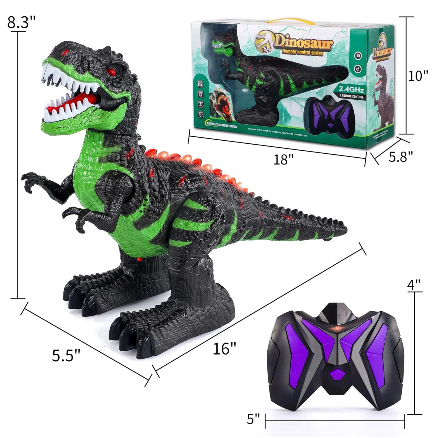 Remote Control Dinosaur Toys for Boys/Girls