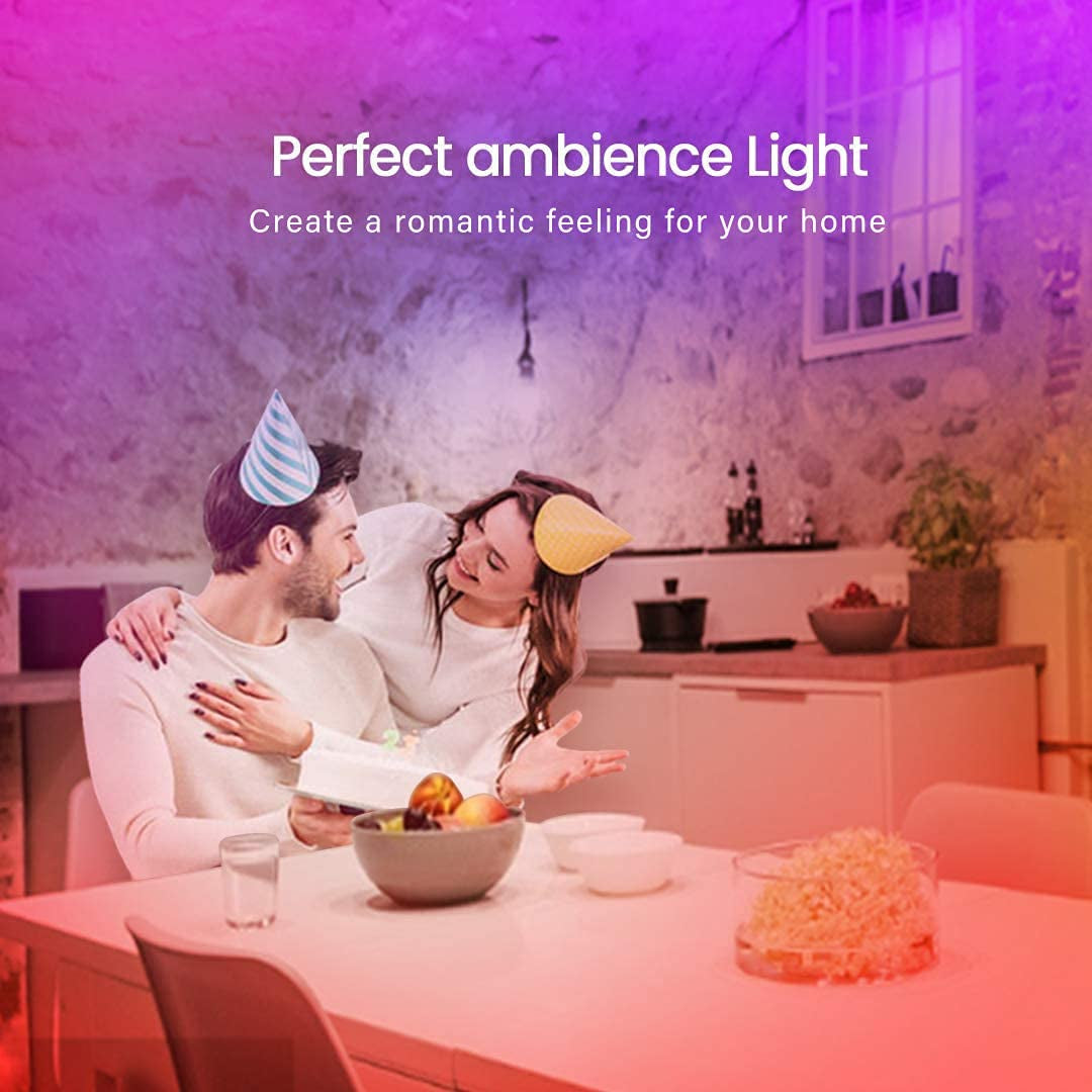 50 FT LED Strip Lights,Bluetooth LED Lighting for Bedroom