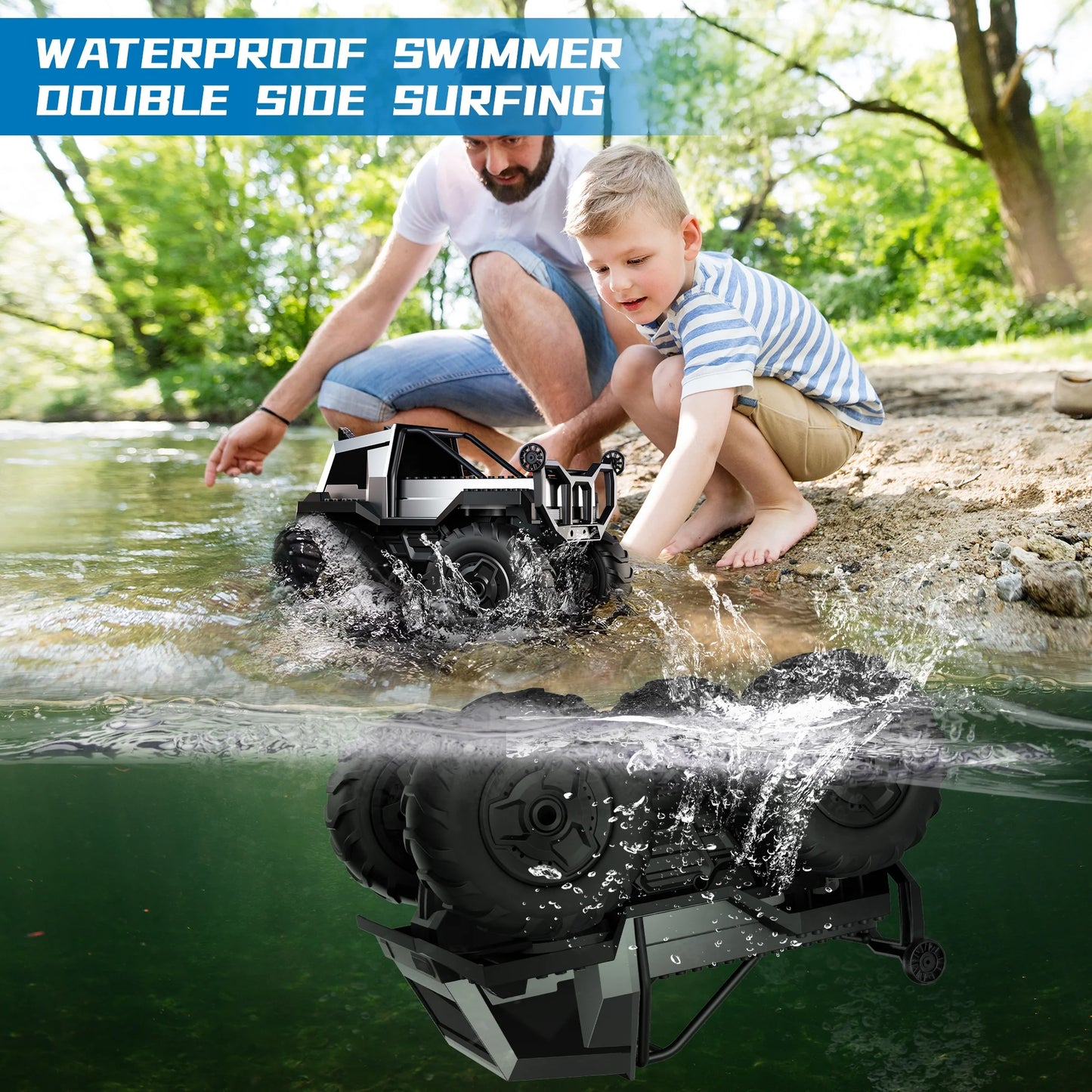 Amphibious Remote Control Car